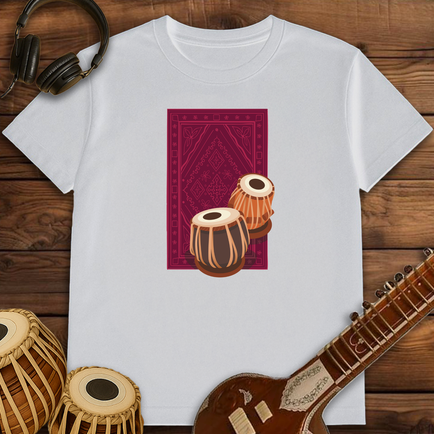 Mehfil - Tabla | Unisex T-shirt | Stock Clearance