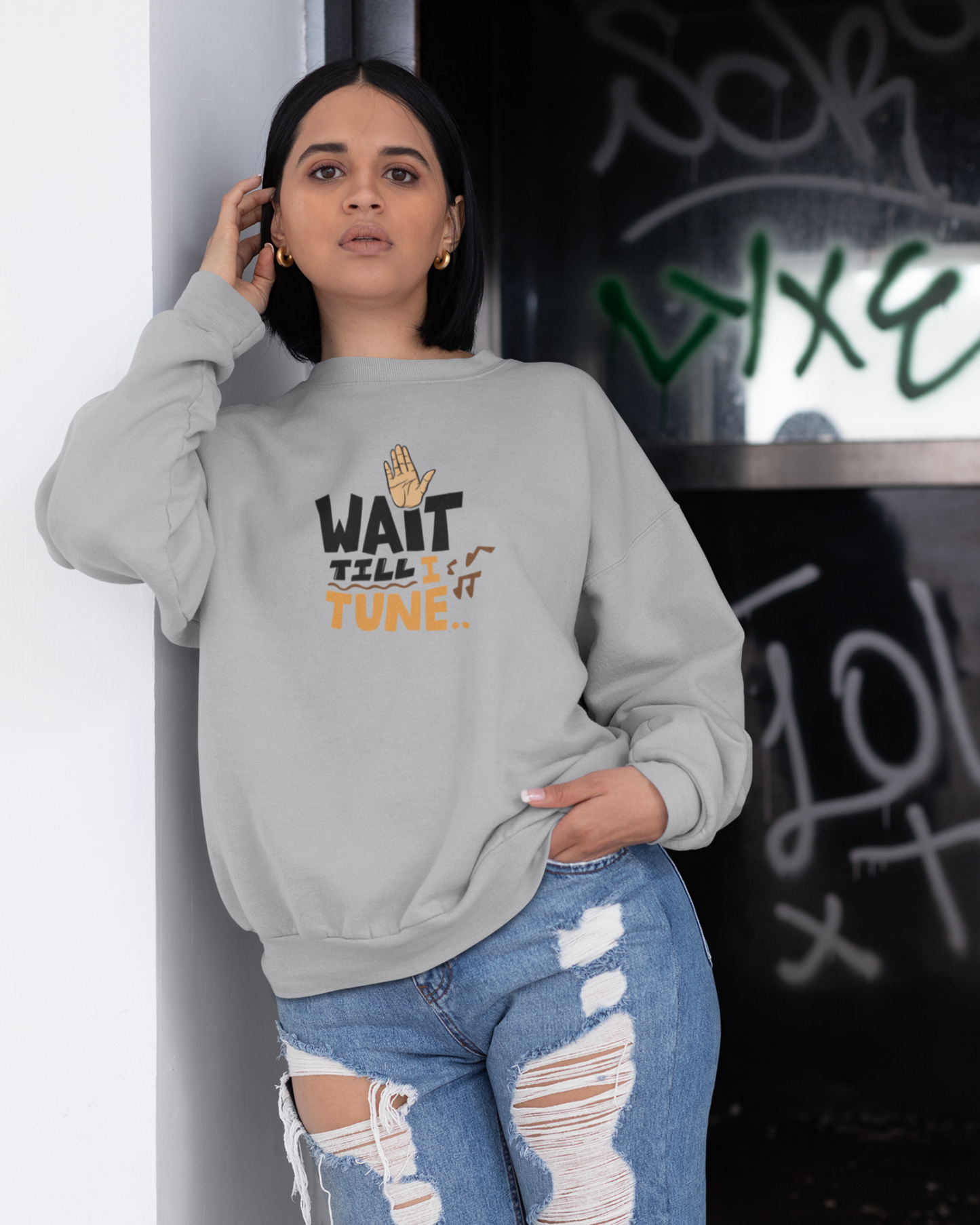 Wait till I tune.. | Unisex Sweatshirt