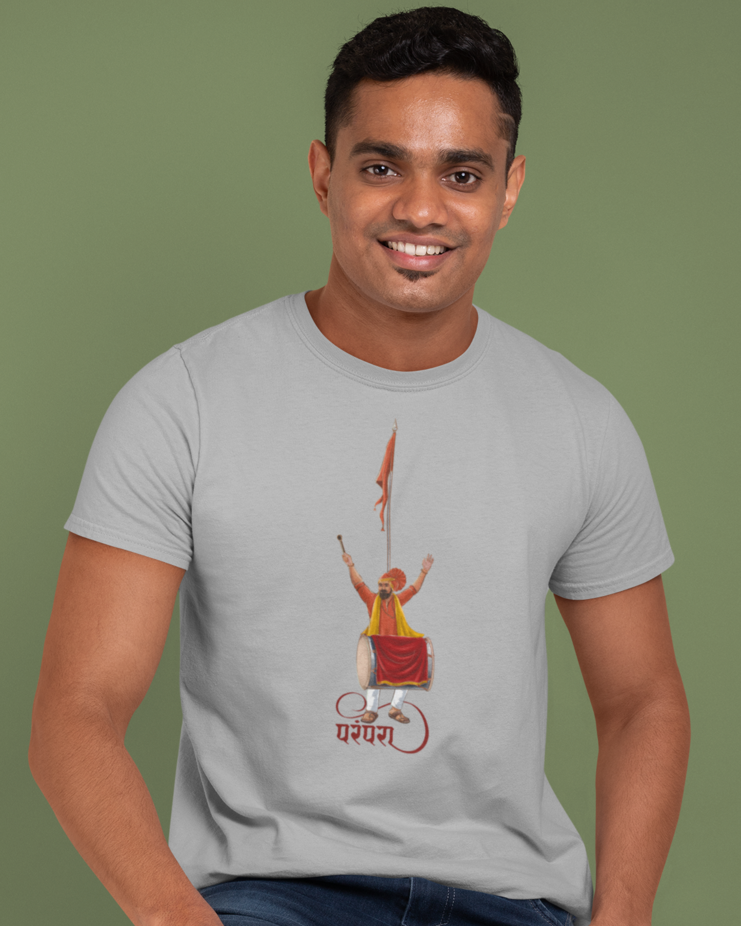 Parampara of Dhol, Tasha & Dhwaj | Unisex T-shirt