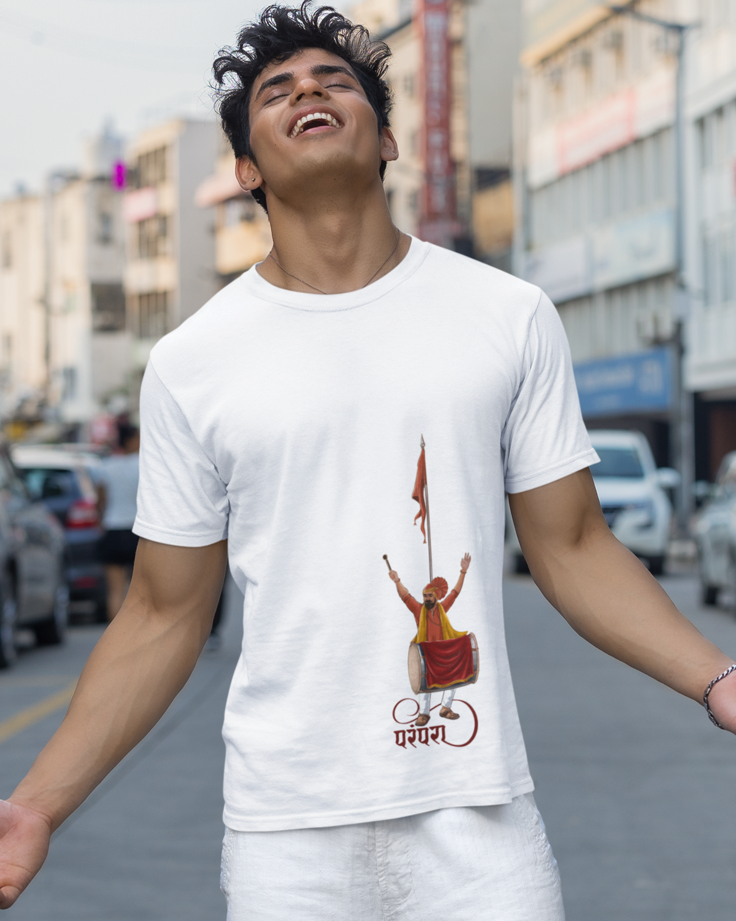 Parampara of Dhol, Tasha & Dhwaj | Unisex T-shirt