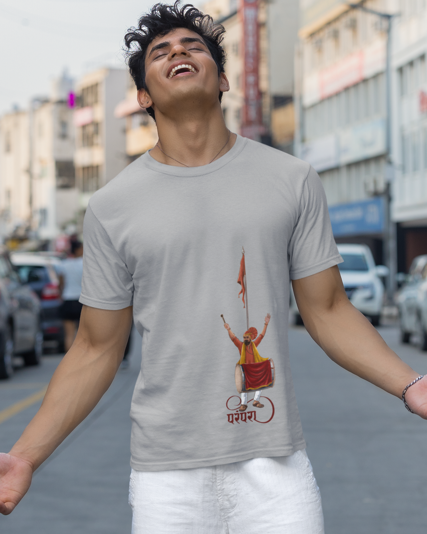 Parampara of Dhol, Tasha & Dhwaj | Unisex T-shirt