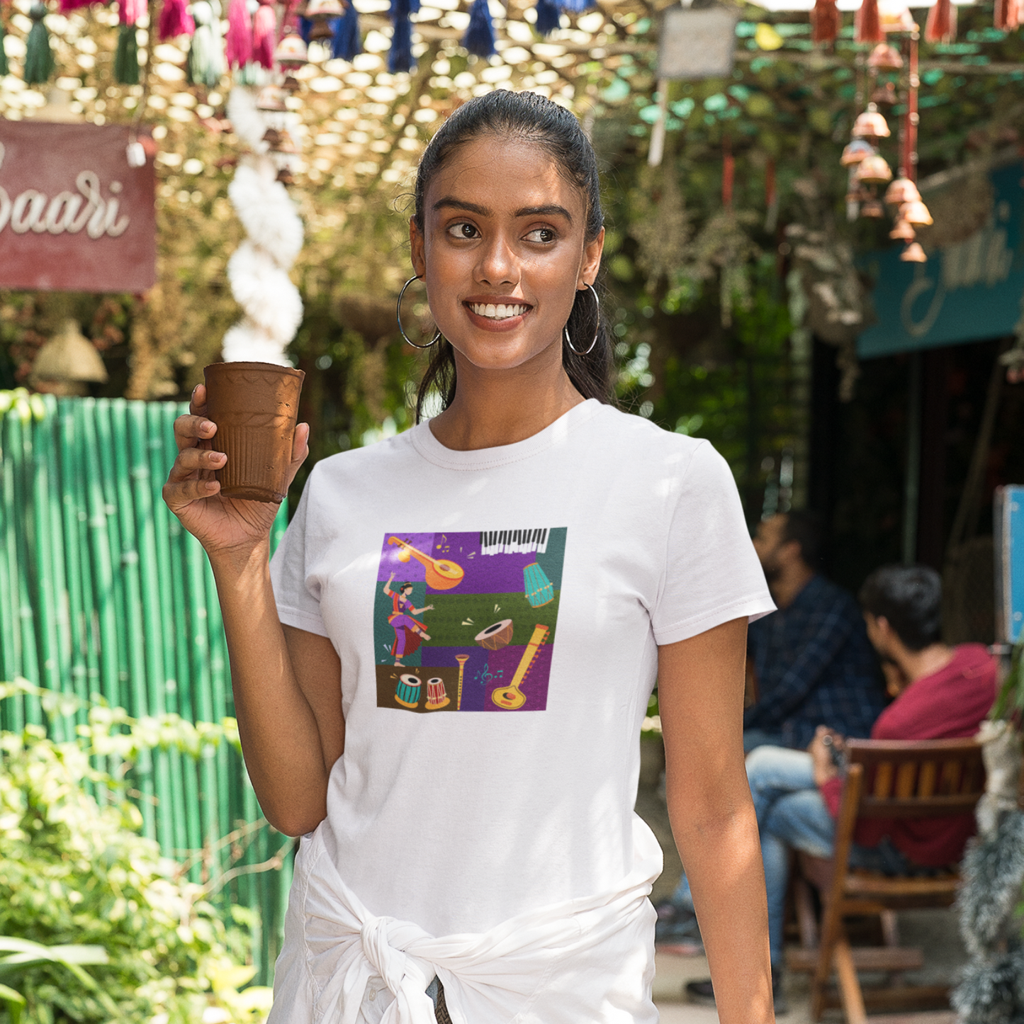 Indian Music Collage | Unisex T-shirt