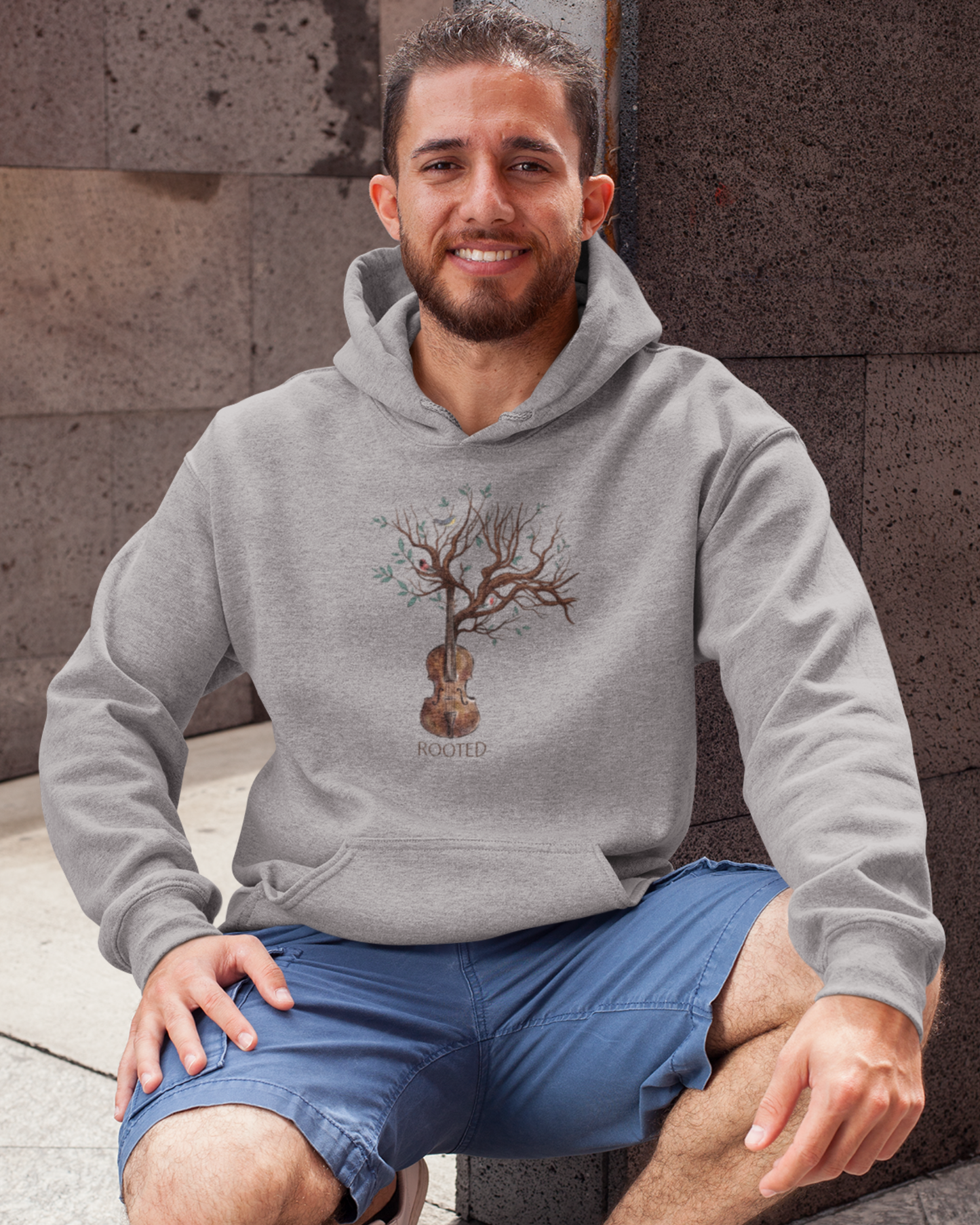 Rooted Violin | Unisex Hoodie