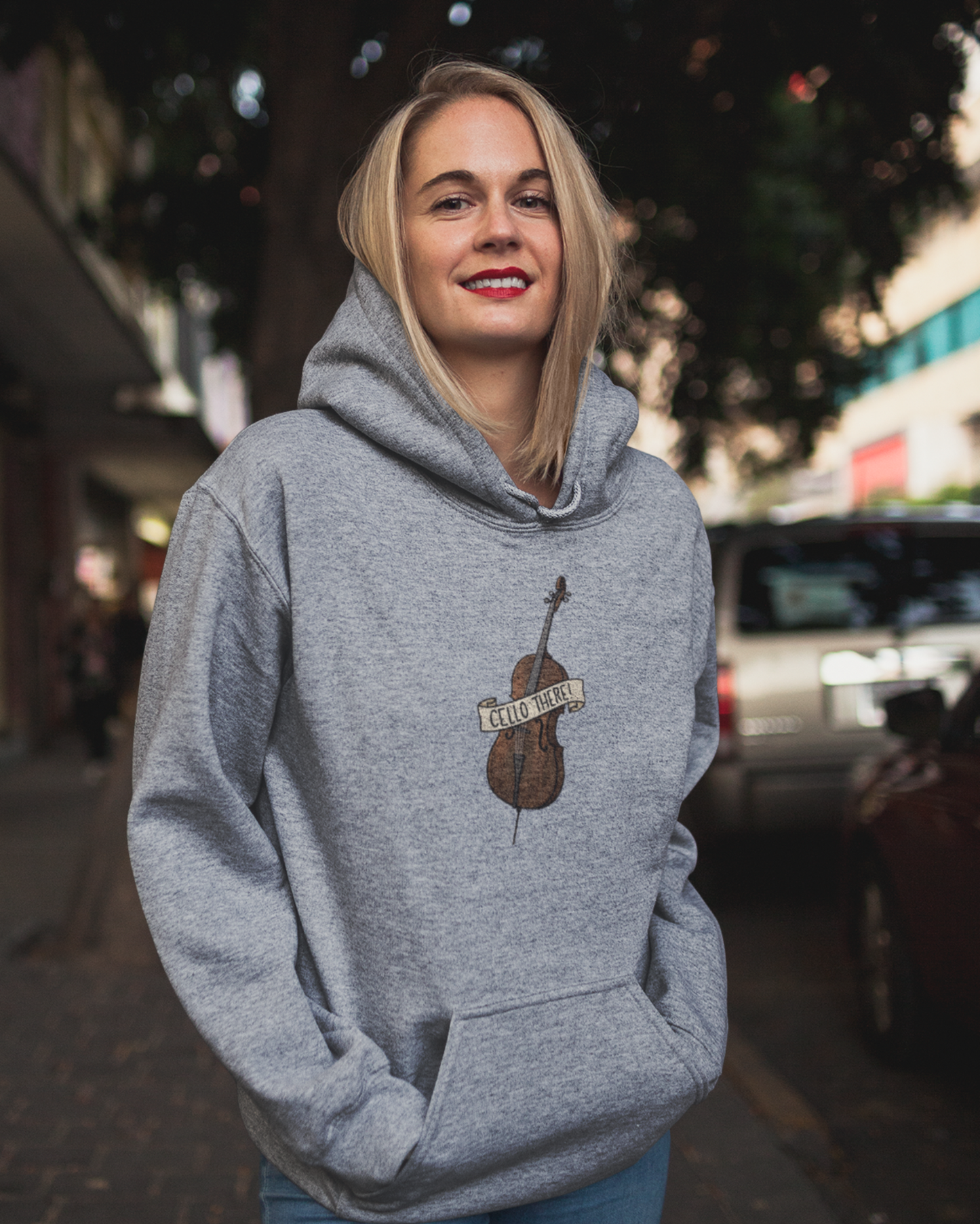 Cello There! | Unisex Hoodie