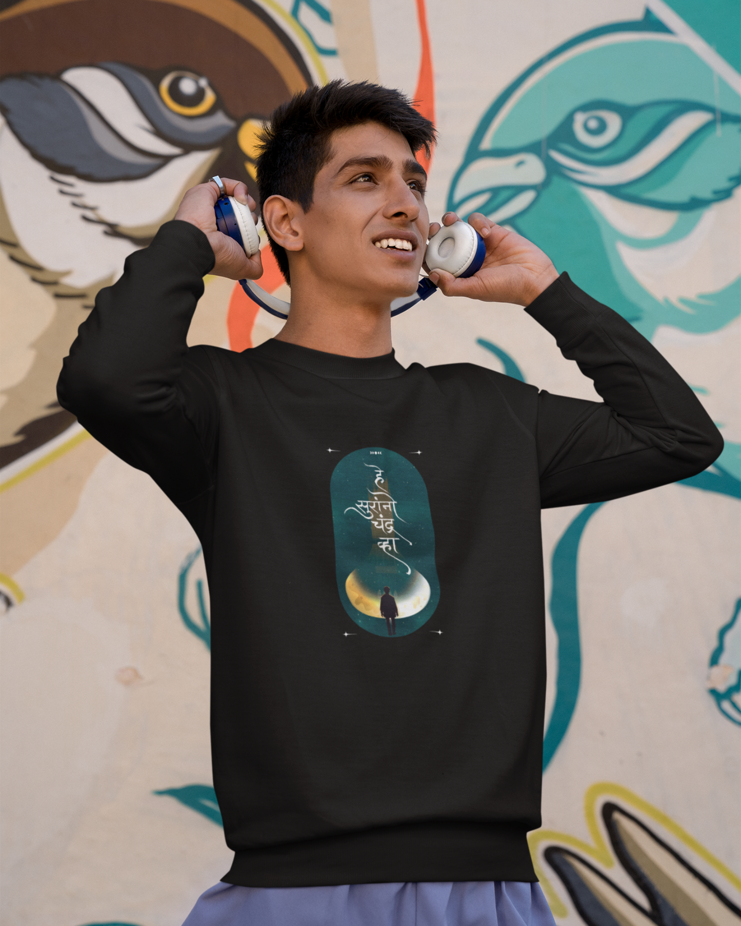 He Suranno Chandra Vha | Unisex Sweatshirt