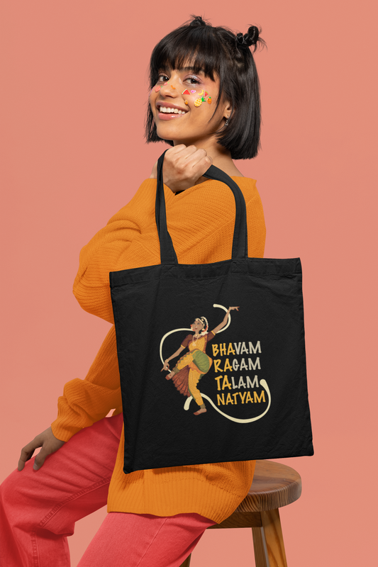 Bharatnatyam | Cotton Tote Bag