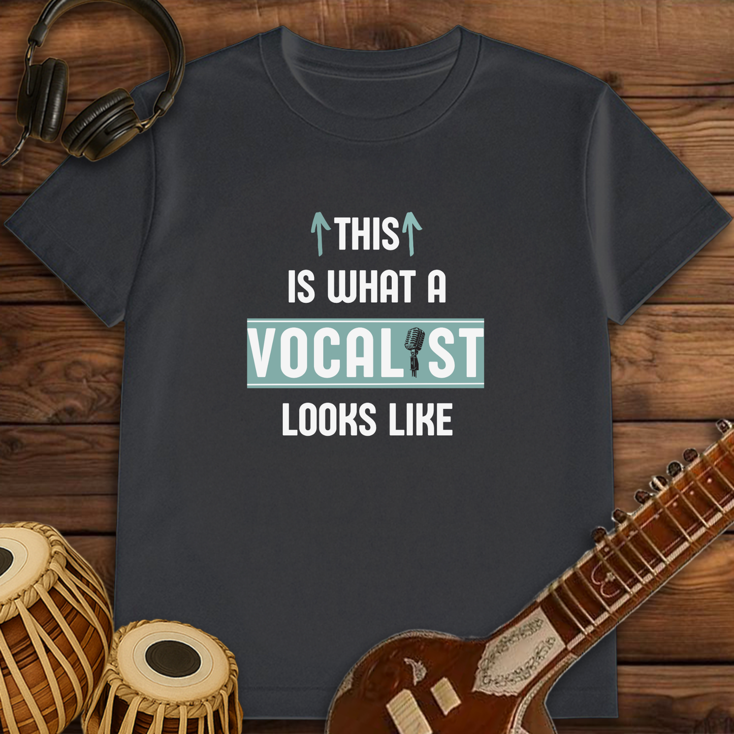 This is what a Vocalist looks like | Unisex T-shirt | Stock Clearance