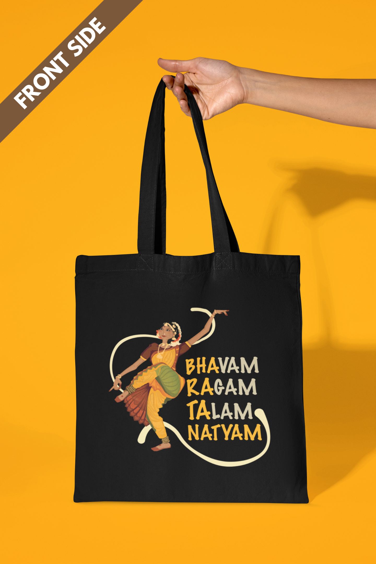 Bharatnatyam | Cotton Tote Bag