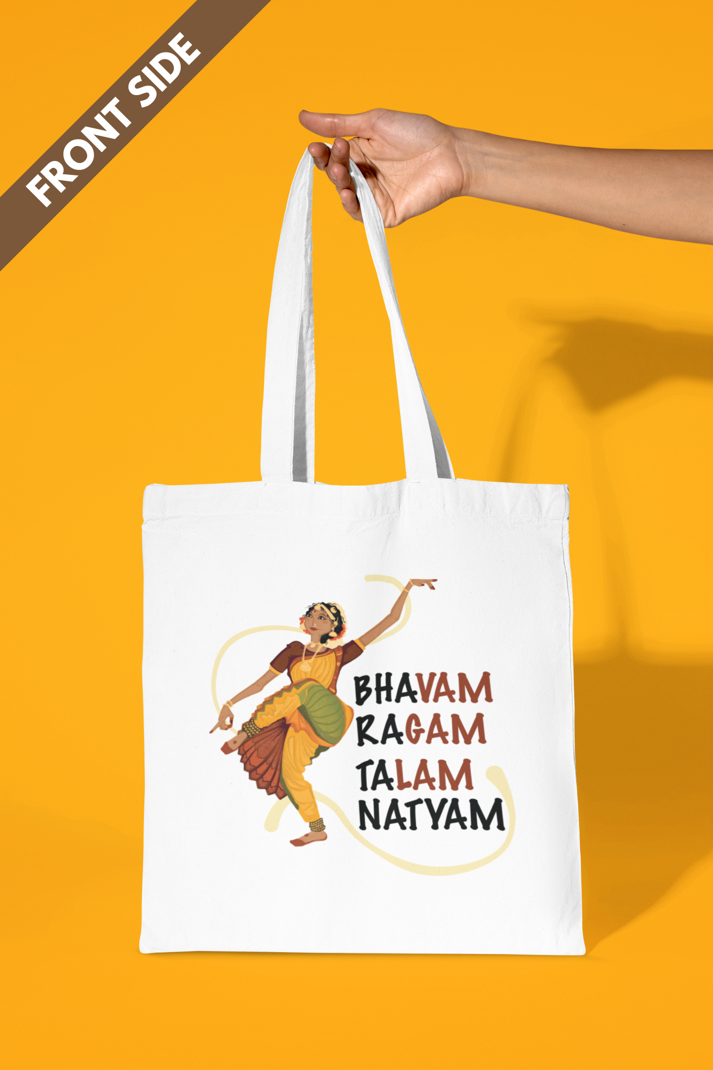 Bharatnatyam | Cotton Tote Bag