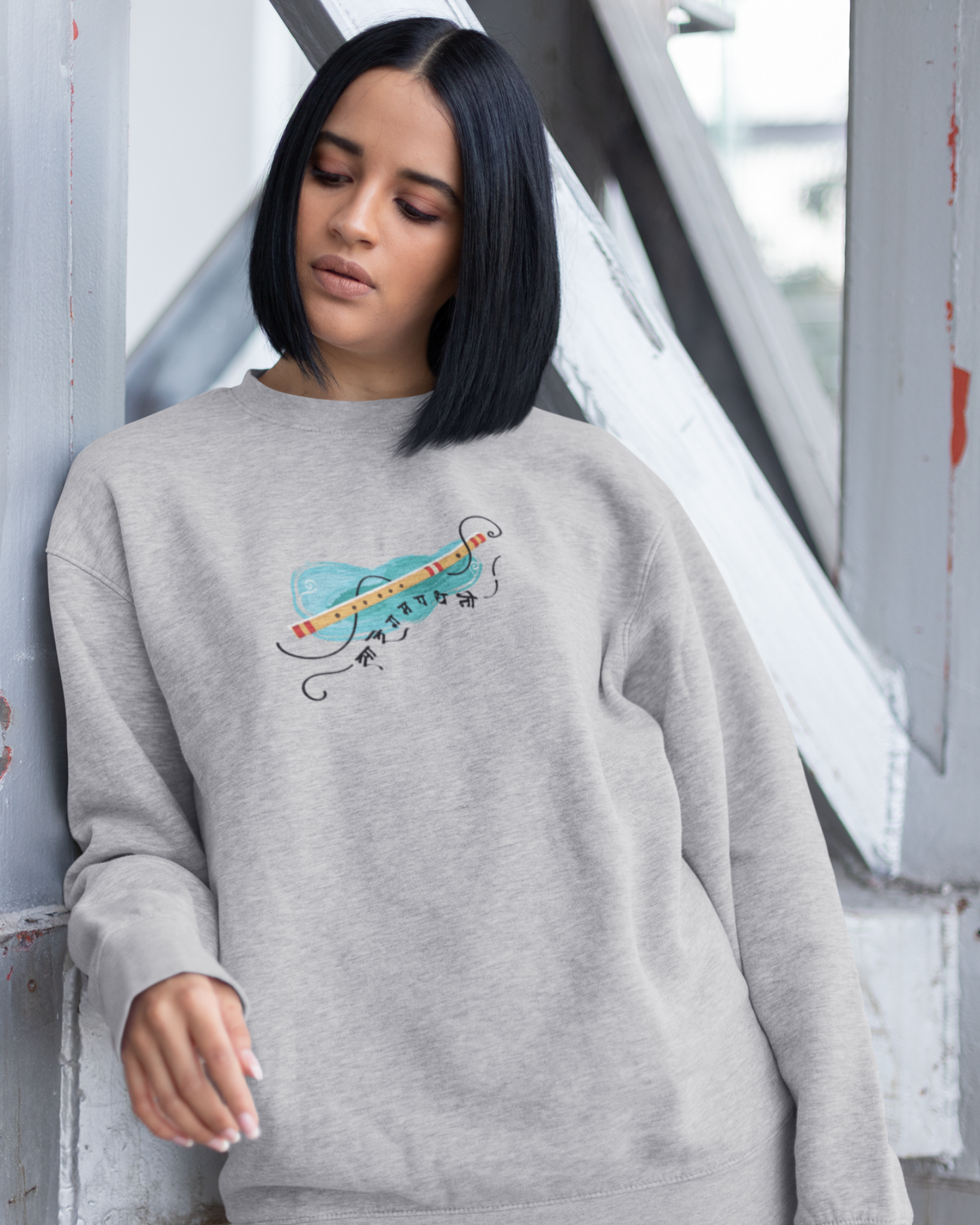 Bansuri, the magic of breath | Unisex Sweatshirt