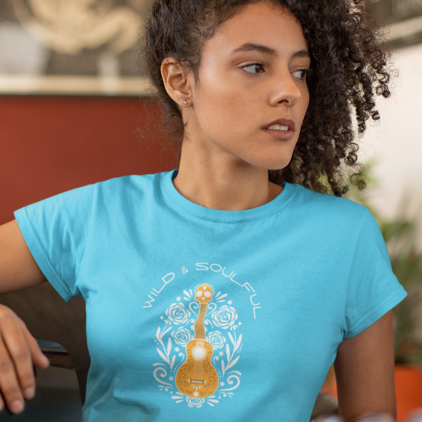 Wild & Soulful Guitar | Unisex T-shirt