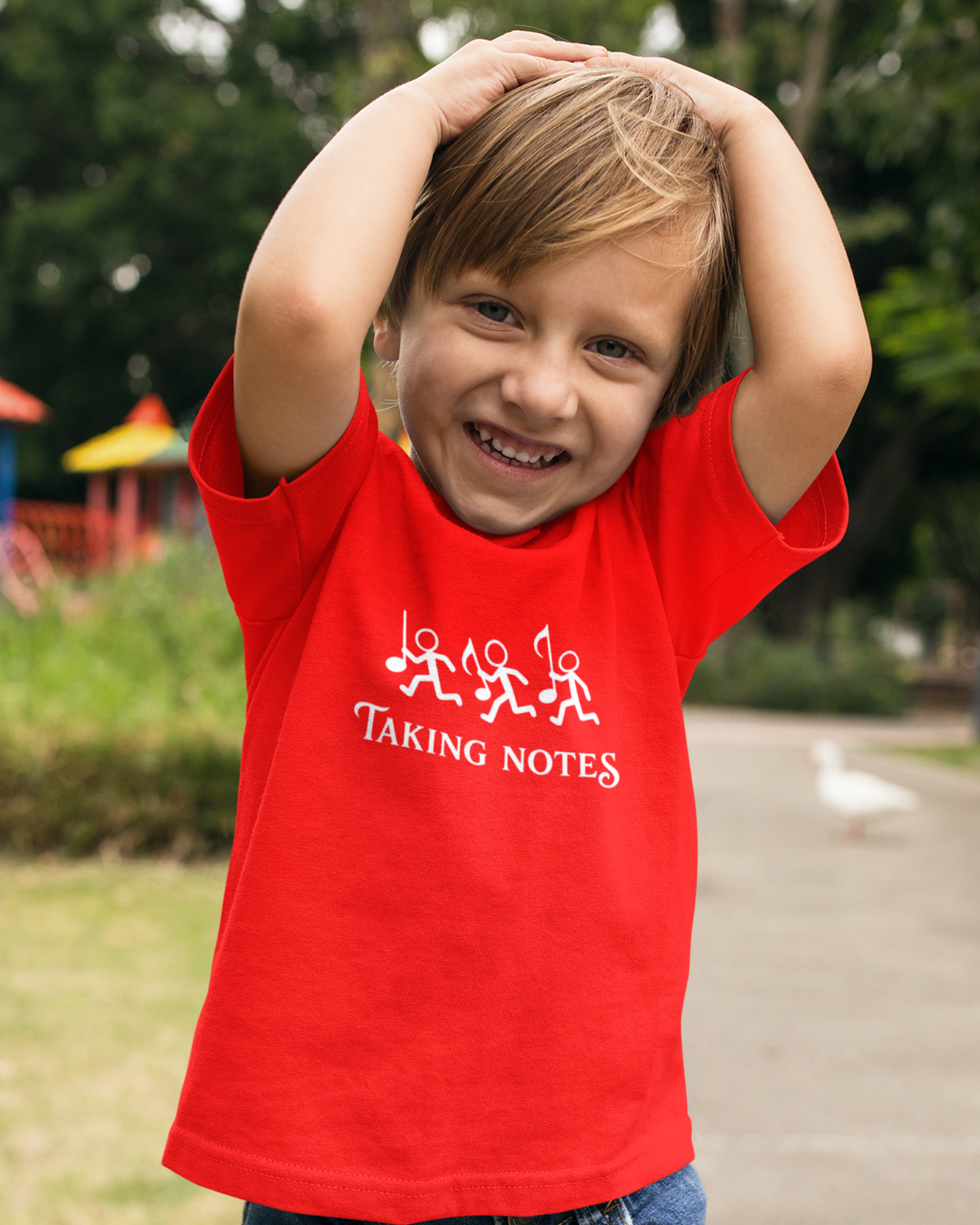 Taking Notes | Kids T-shirt