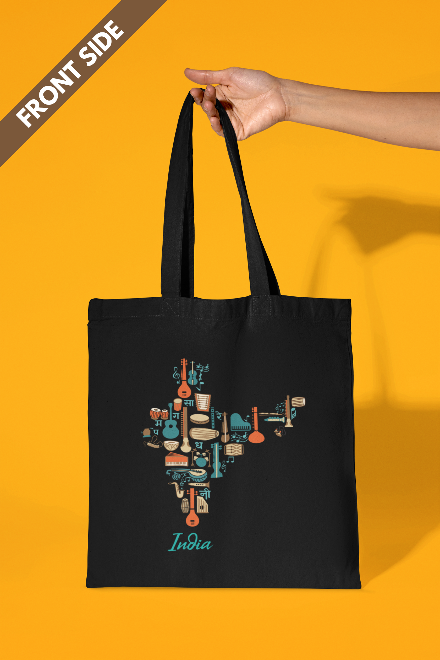 Music of India | Cotton Tote Bag