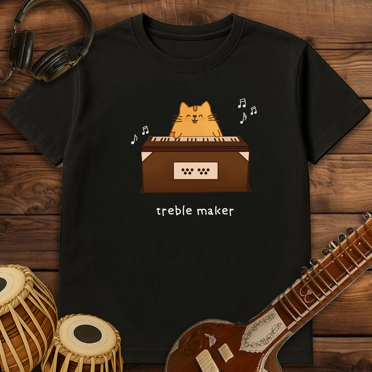 Swaru and the Harmonium | Unisex T-shirt | Stock Clearance