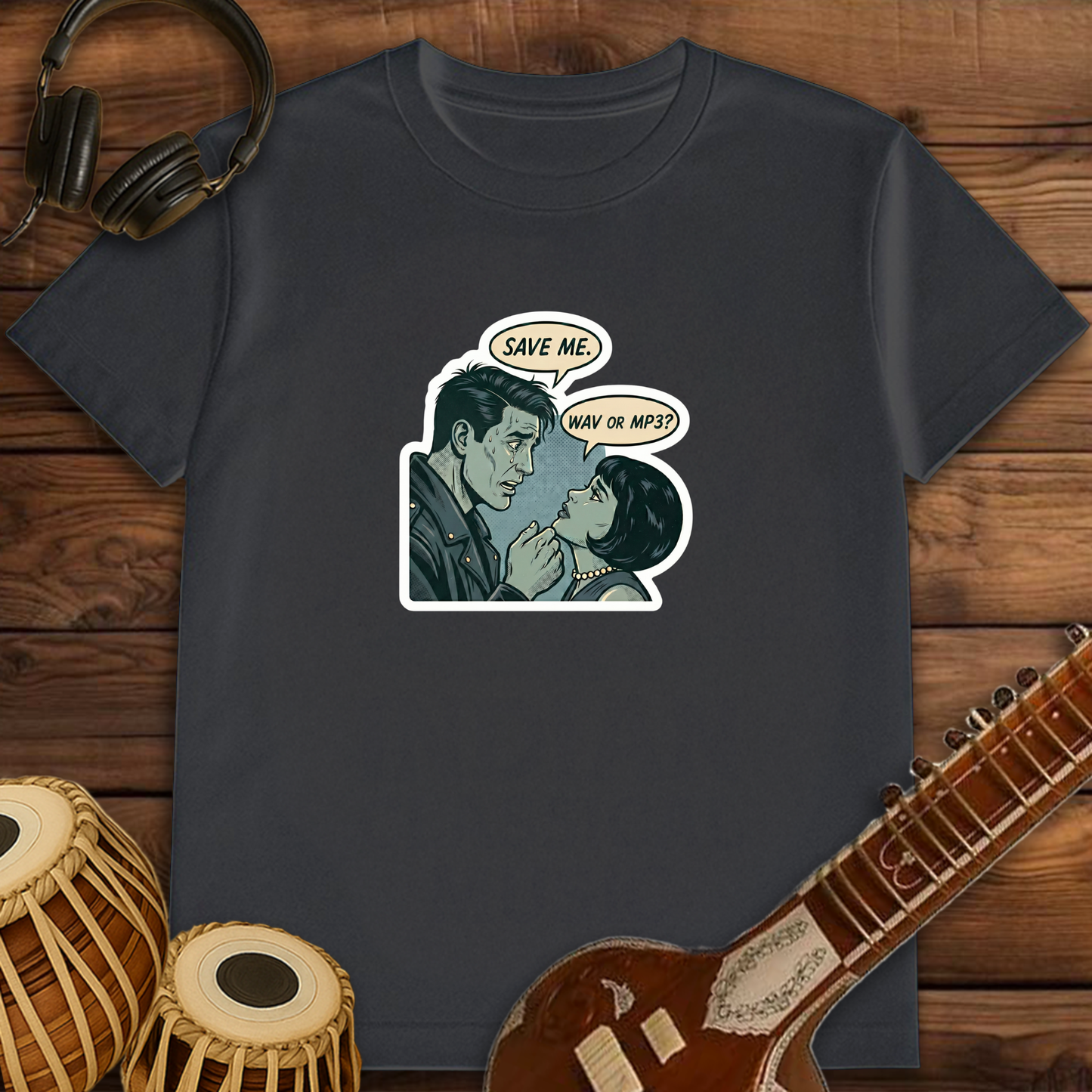 WAV or MP3? | Unisex T-shirt