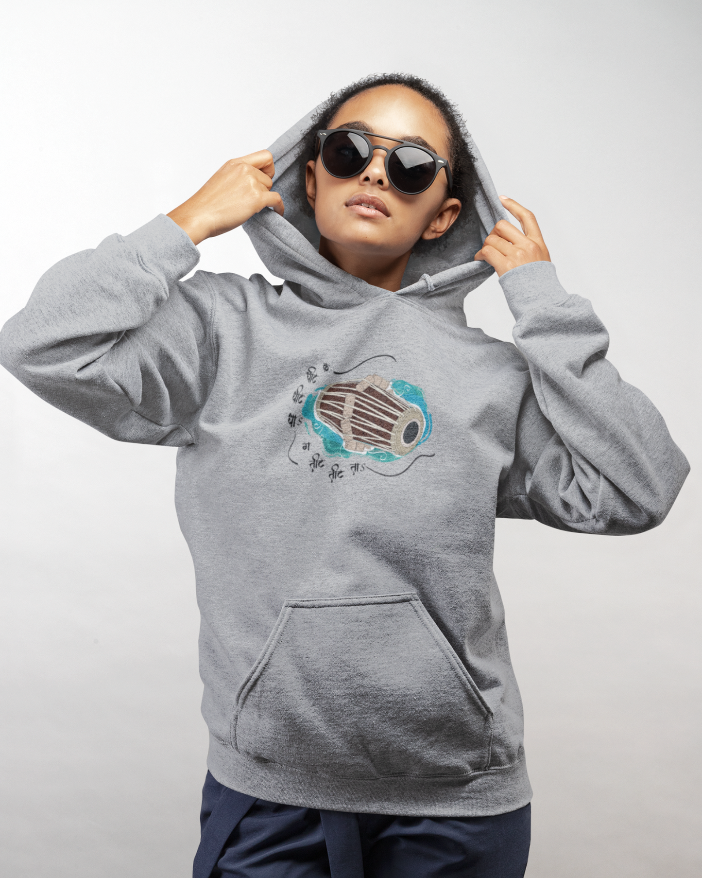 Pakhwaj, Rhythm of Divine | Unisex Hoodie
