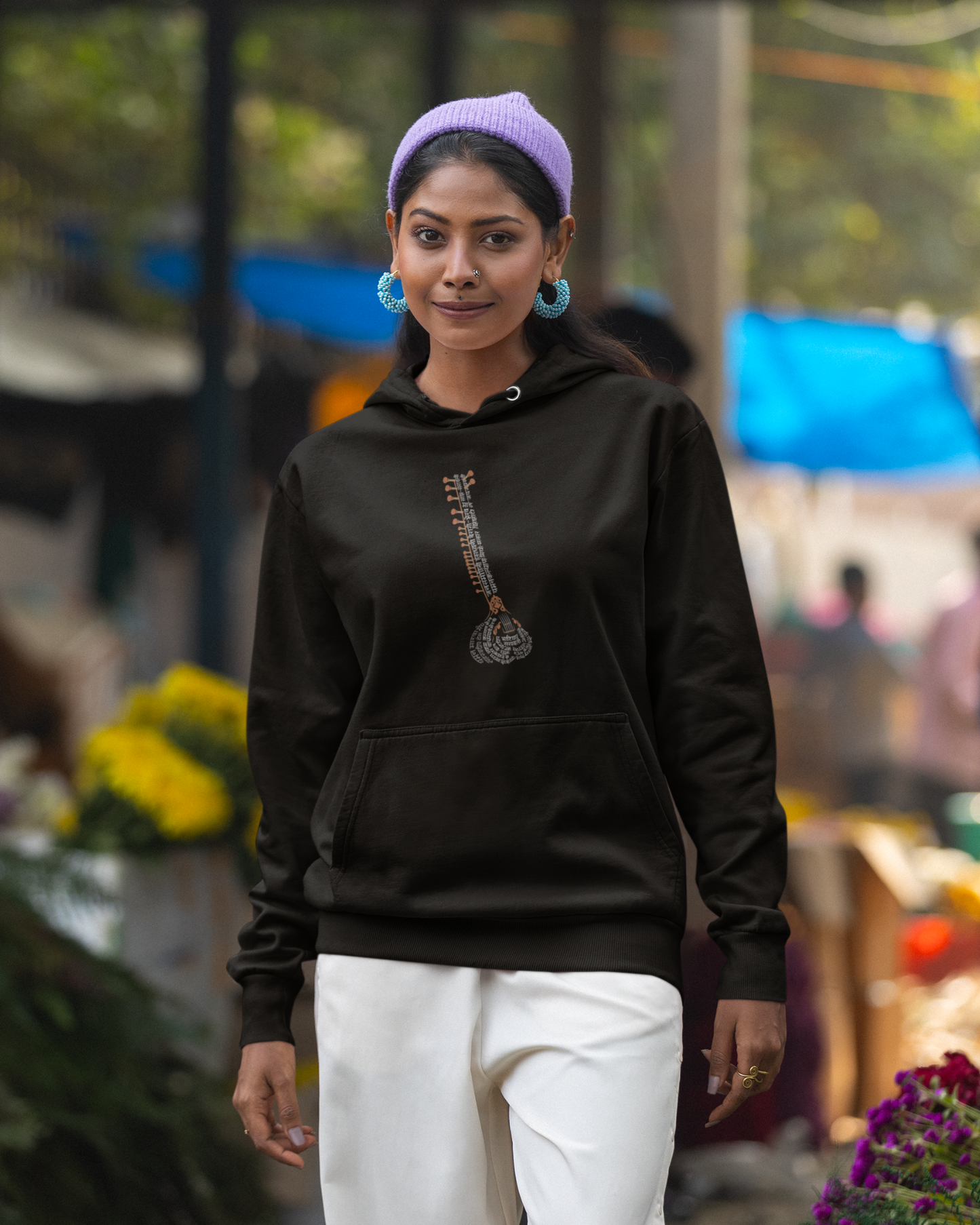 Raagdari ~ Sitar | Unisex Hoodie
