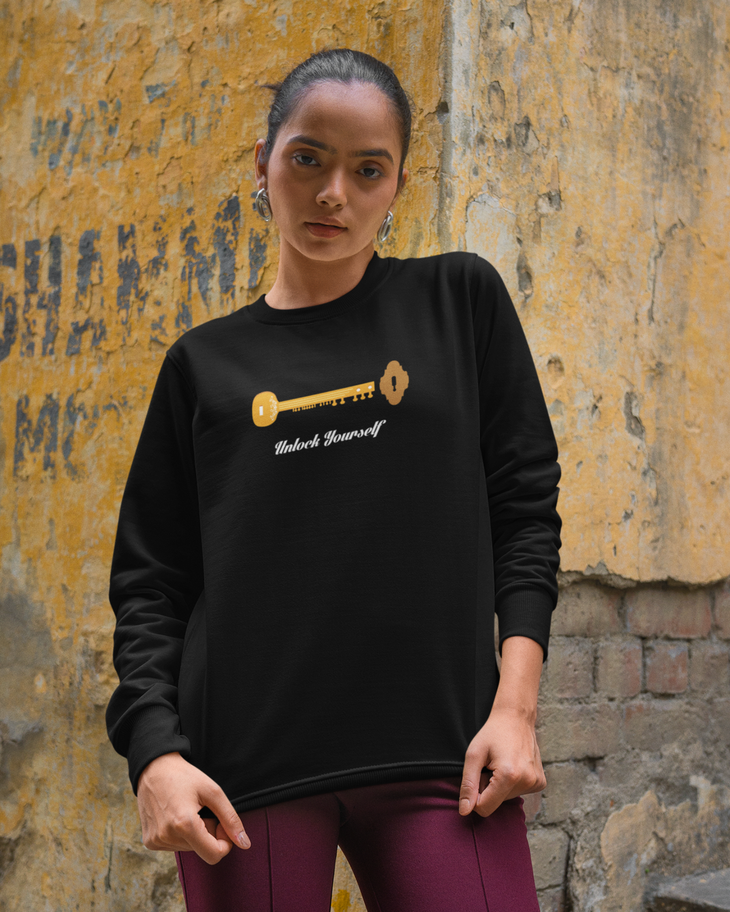Unlock Yourself - Sitar | Unisex Sweatshirt