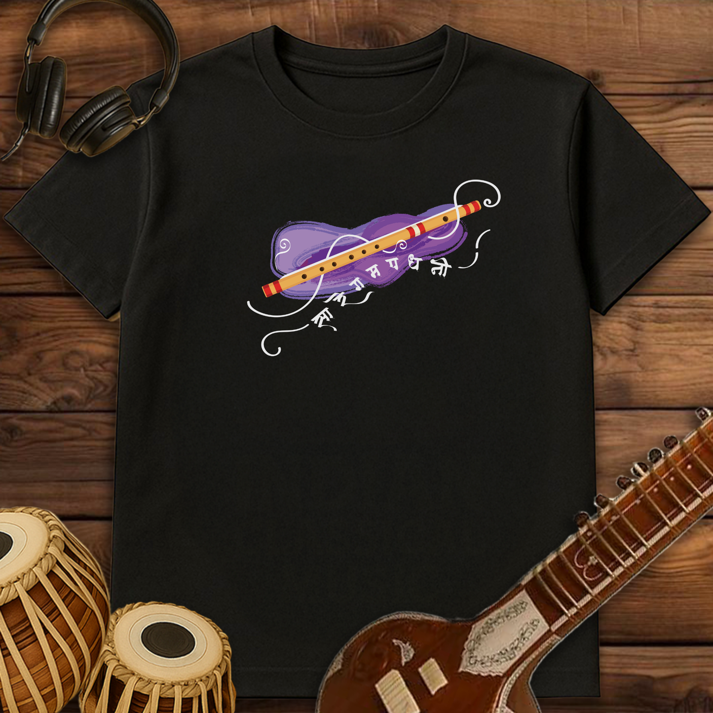 Bansuri, the magic of breath | Unisex T-Shirt | Stock Clearance