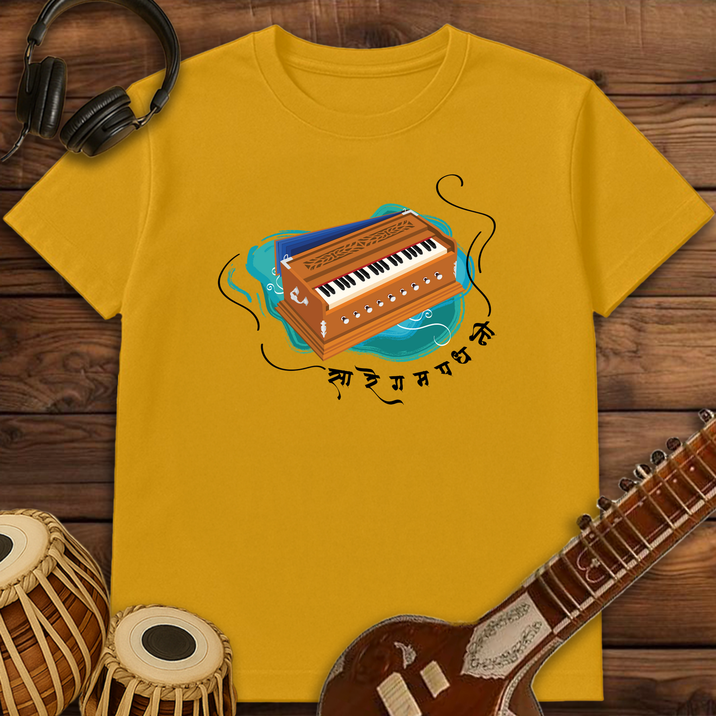 Harmonium, keys of divinity | Unisex T-shirt | Stock Clearance