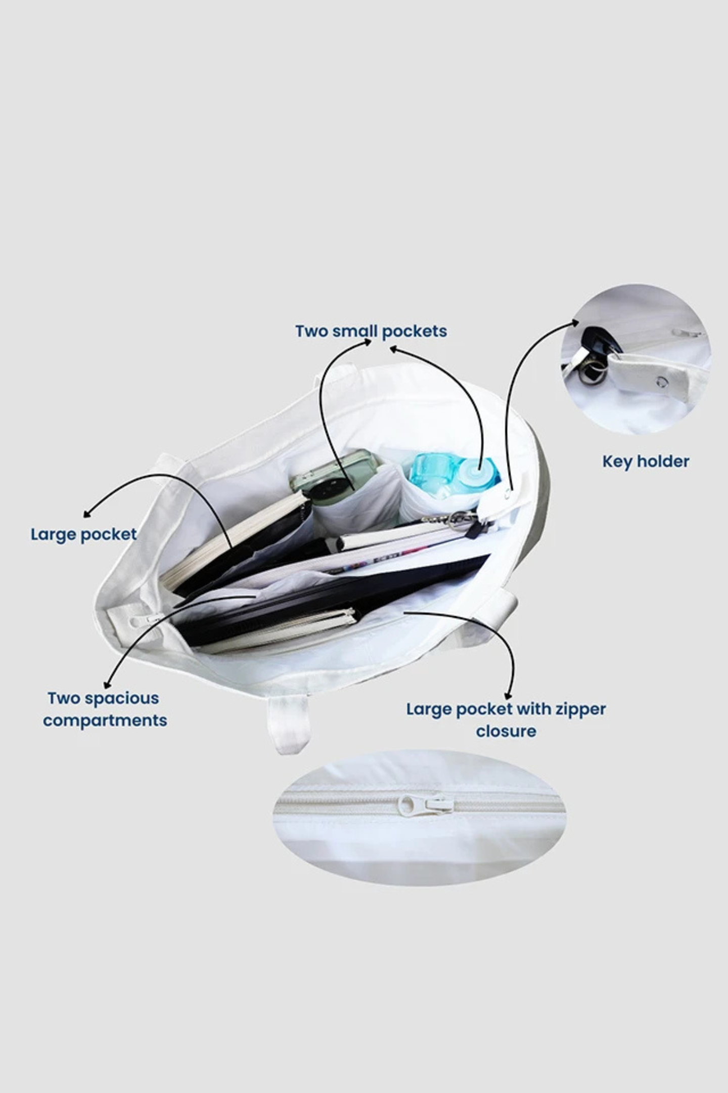 Mujhe Jo Sahi Lagta Hai, Mai Sunta Hoon | Cotton Tote Bag