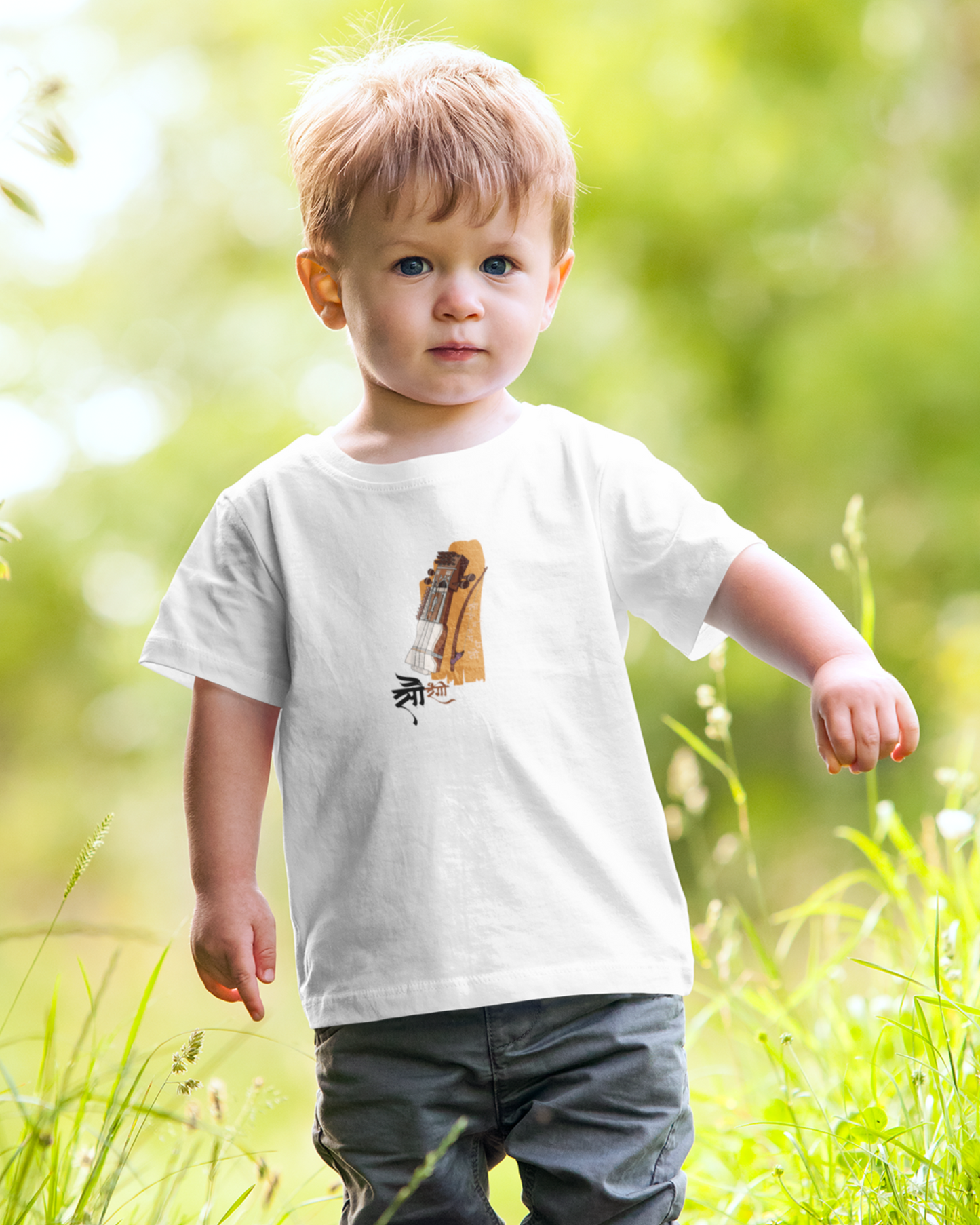 Sau-Rangi Sarangi | Kids T-shirt