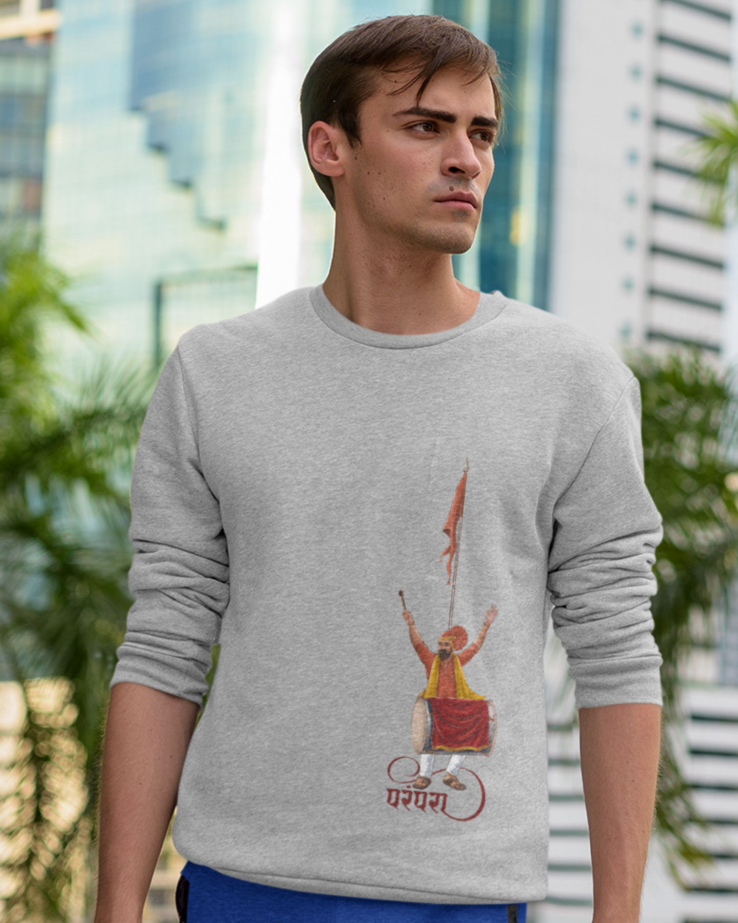 Parampara of Dhol, Tasha & Dhwaj | Unisex Sweatshirt