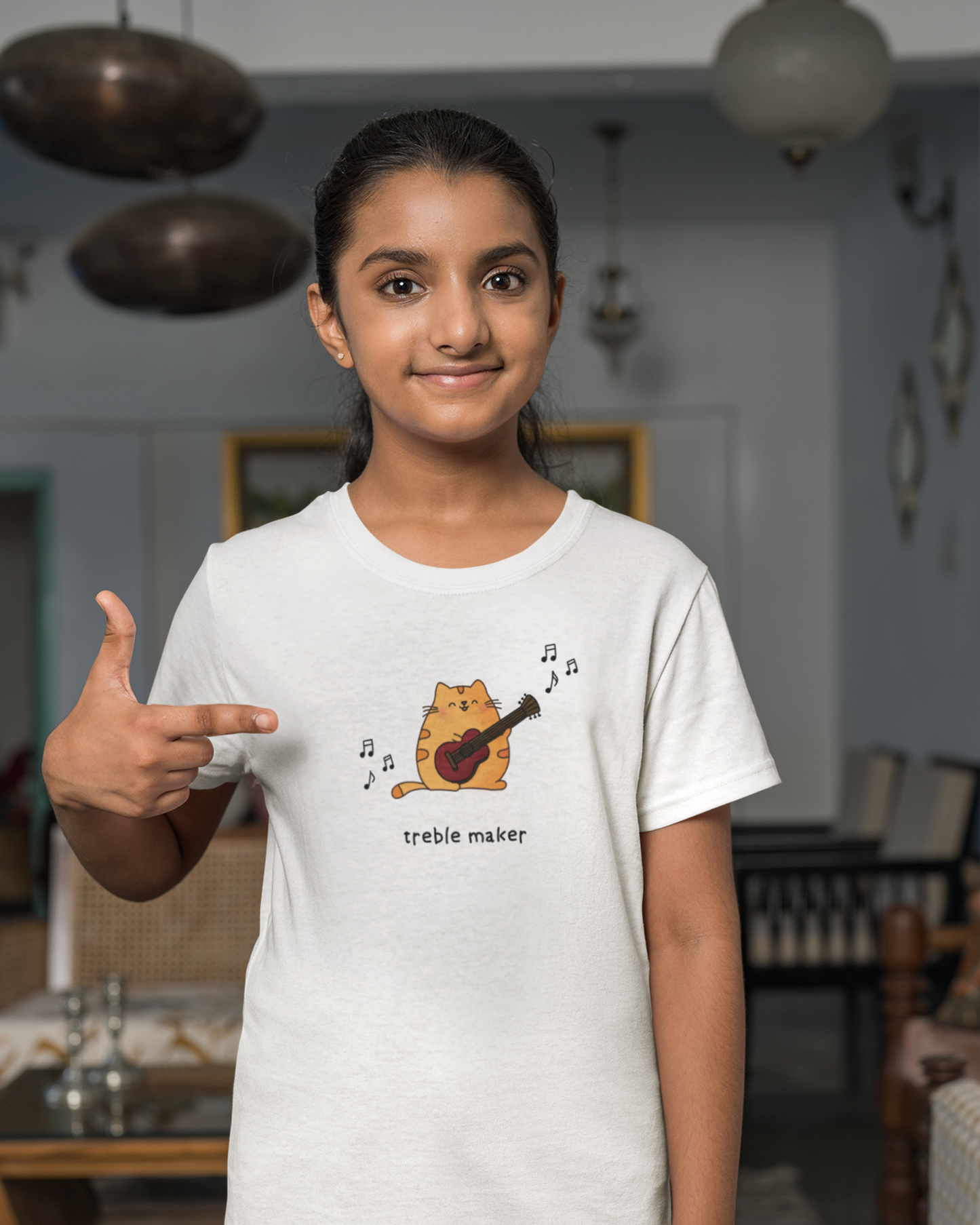 SWARU and the GUITAR | Kids T-shirt