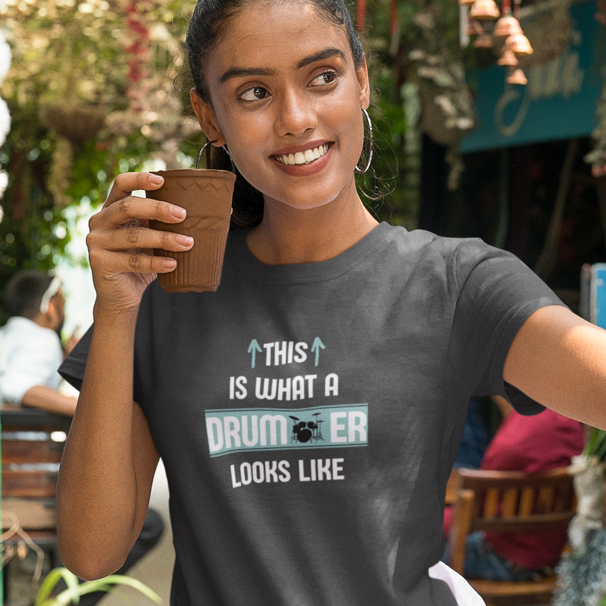 This is what a Drummer looks like | Unisex T-shirt