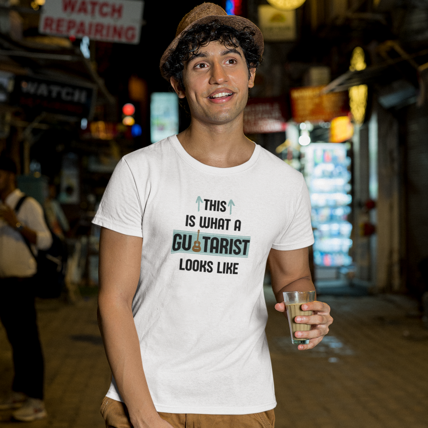 This is what a Guitarist looks like | Unisex T-shirt