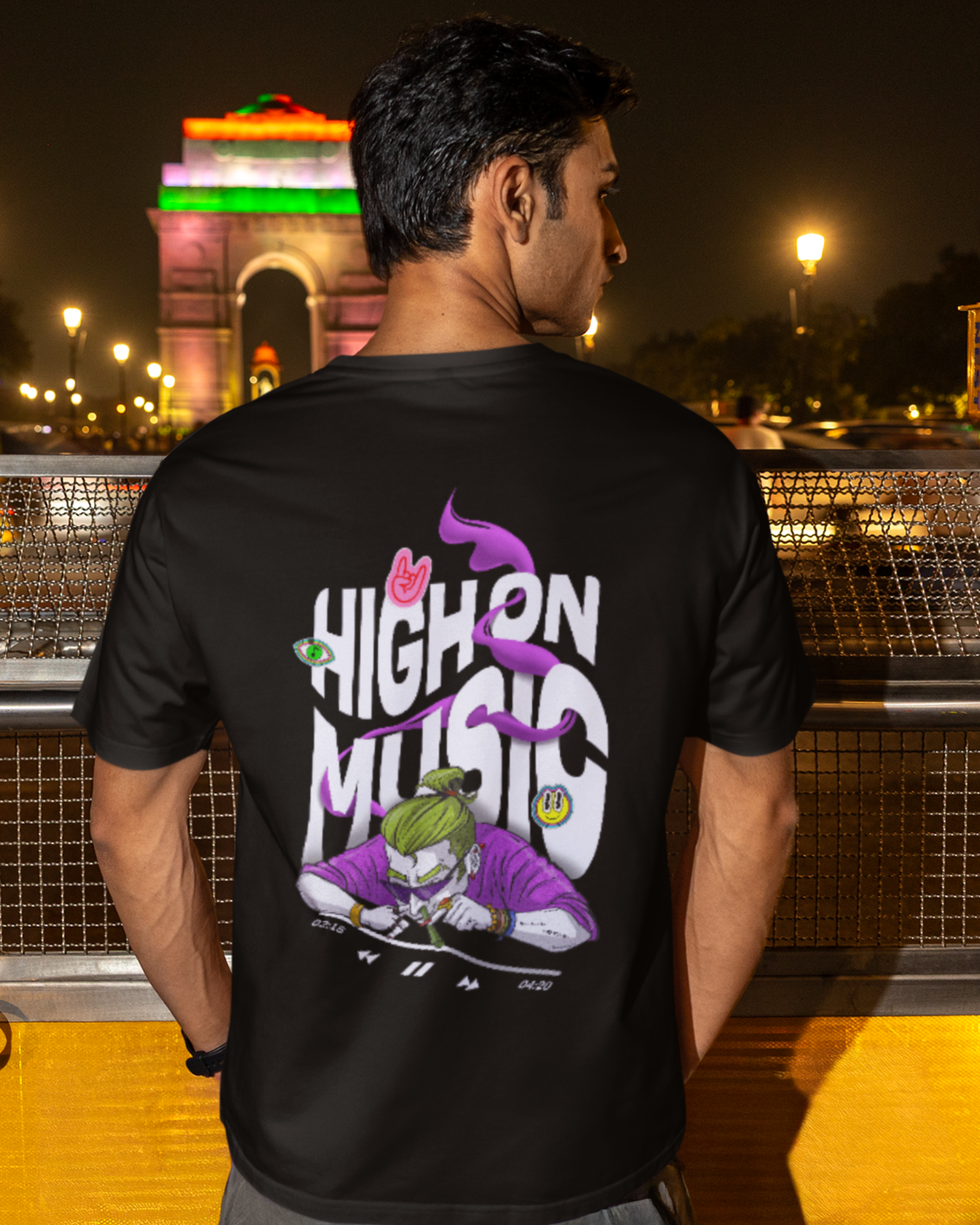 High On Music | Oversized T-shirt