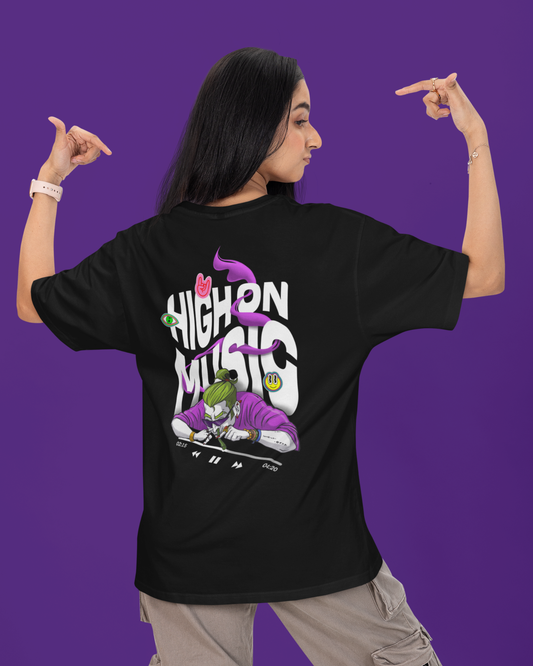 High On Music | Oversized T-shirt