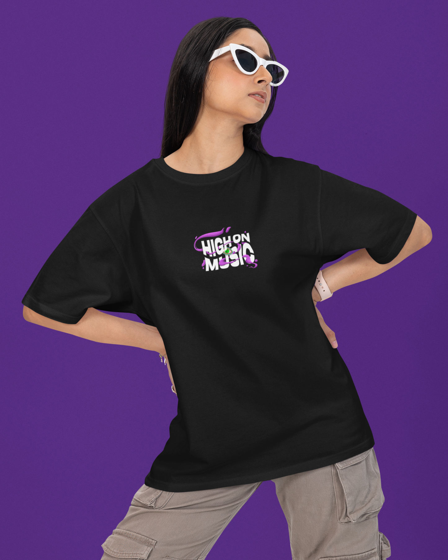 High On Music | Oversized T-shirt