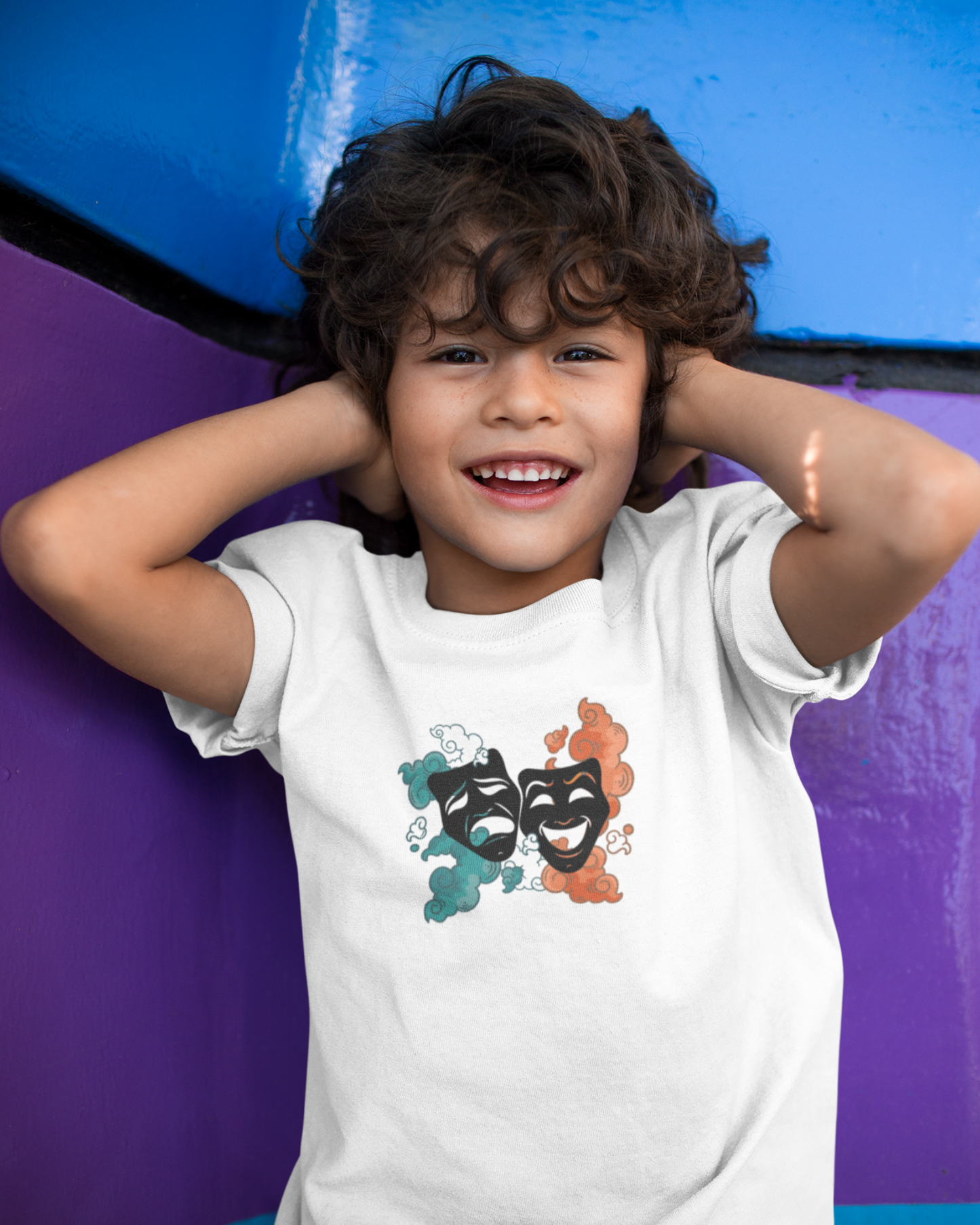 Comedy & Tragedy 2.0 | Kids T-shirt