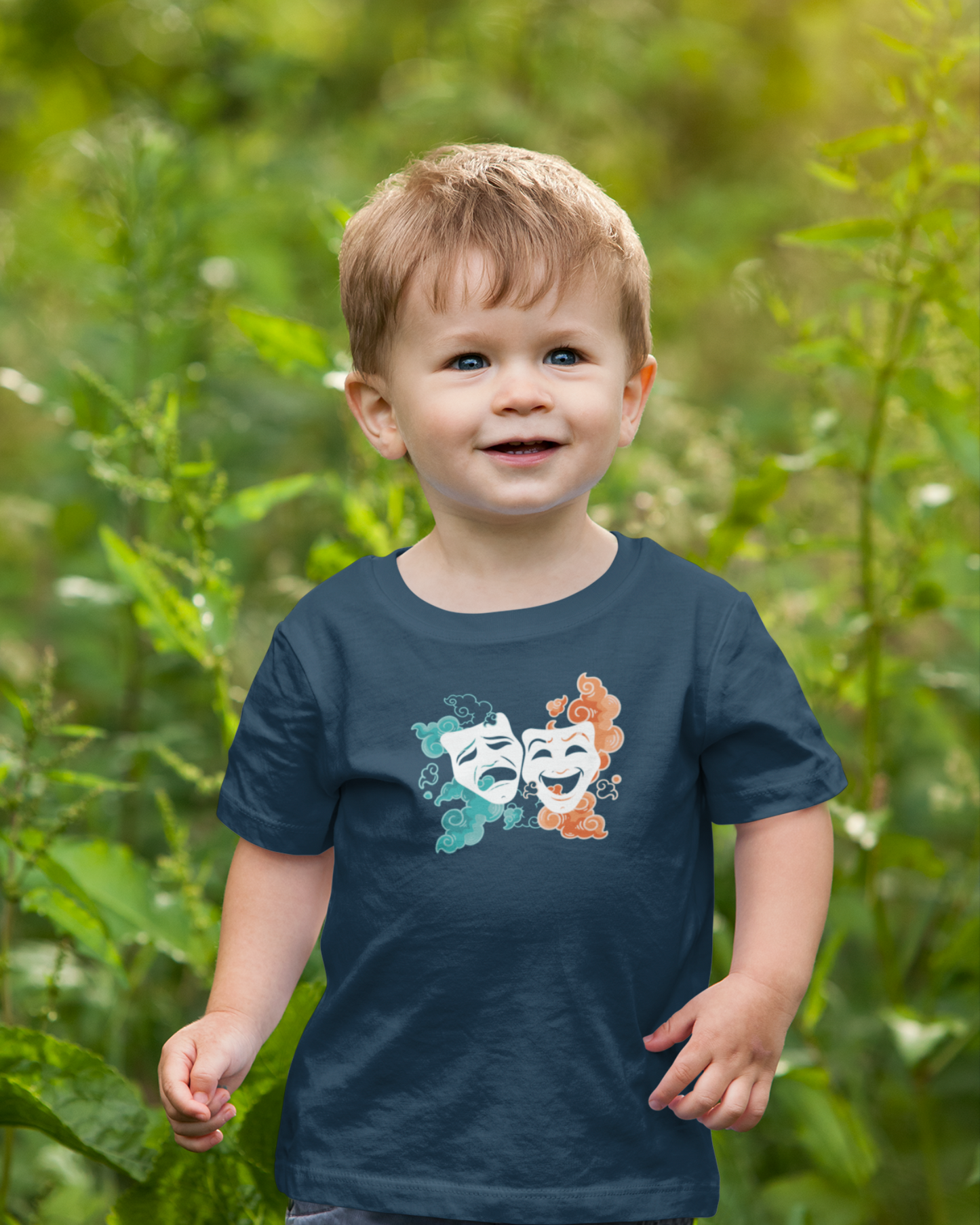 Comedy & Tragedy 2.0 | Kids T-shirt