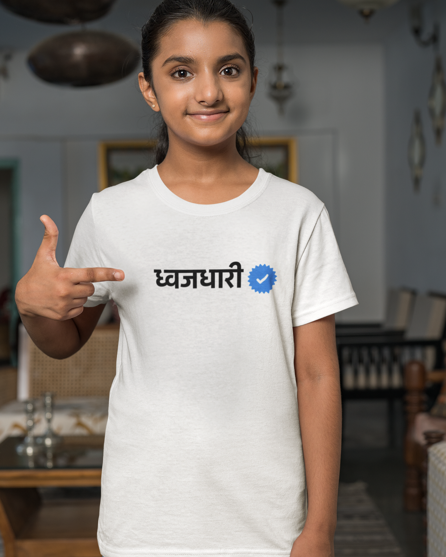 Verified Dhwajadhari | Kids T-shirt