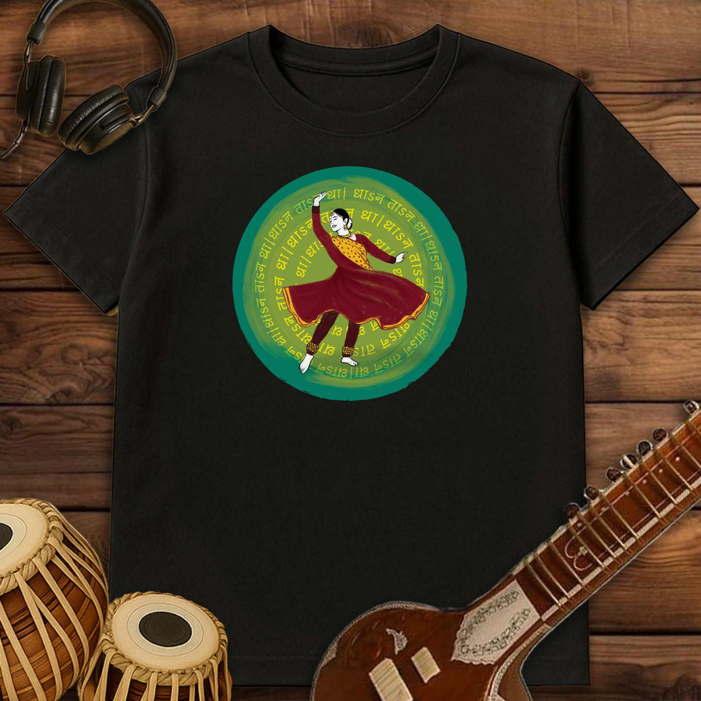 Dhan Taan Dha ~ Kathak | Unisex T-shirt