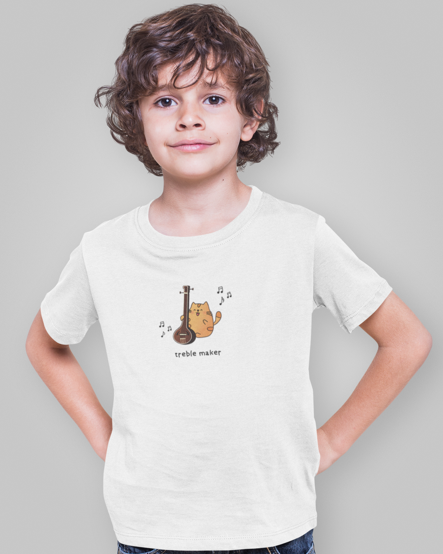 Swaru and the TANPURA | Kids T-shirt