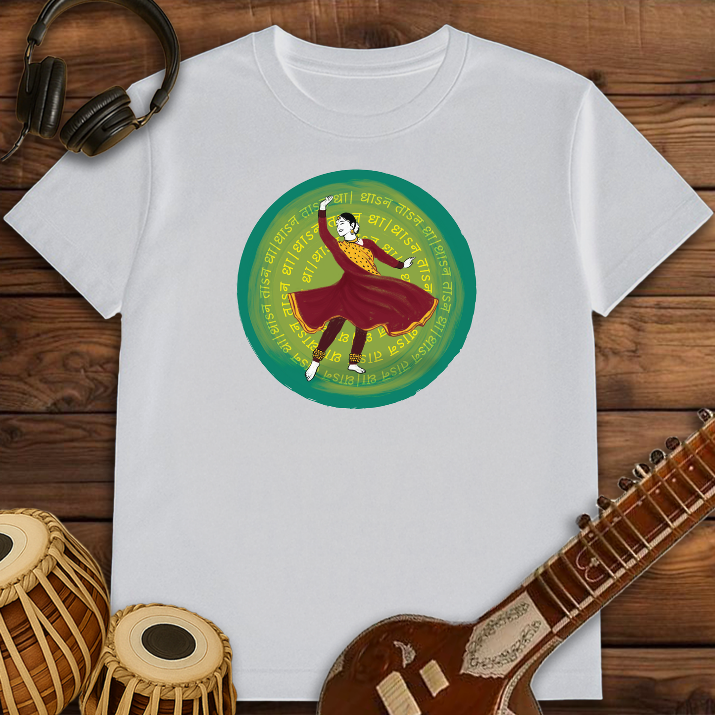Dhan Taan Dha ~ Kathak | Unisex T-shirt