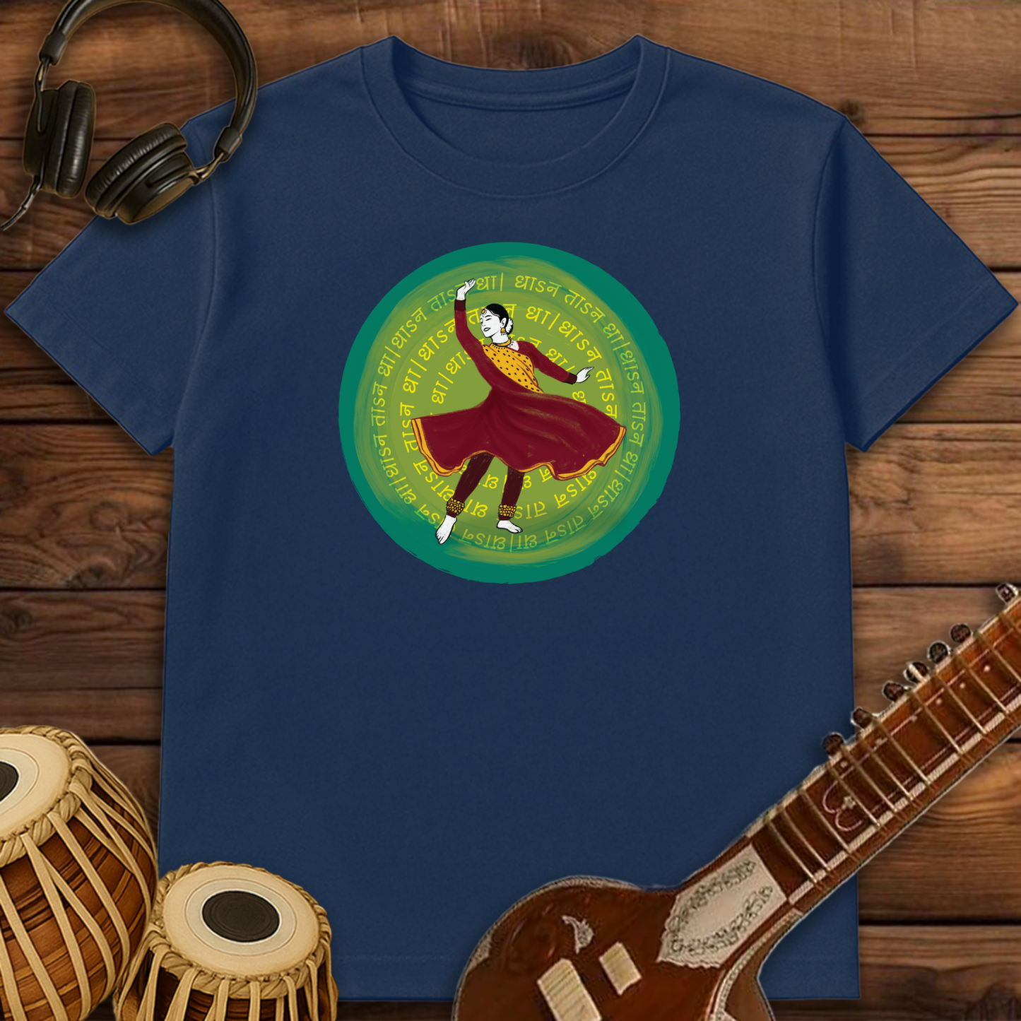 Dhan Taan Dha ~ Kathak | Unisex T-shirt