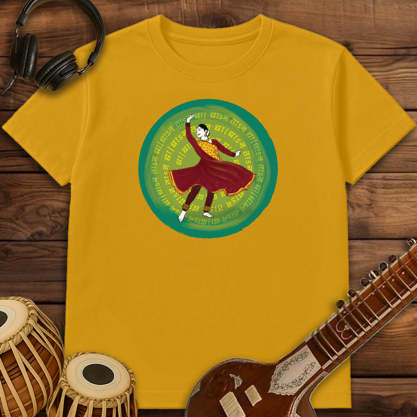 Dhan Taan Dha ~ Kathak | Unisex T-shirt