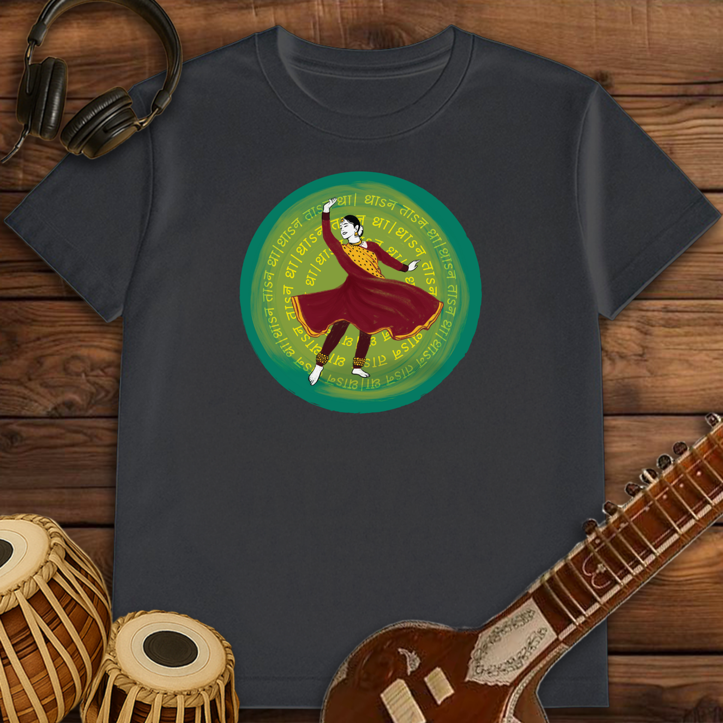 Dhan Taan Dha ~ Kathak | Unisex T-shirt