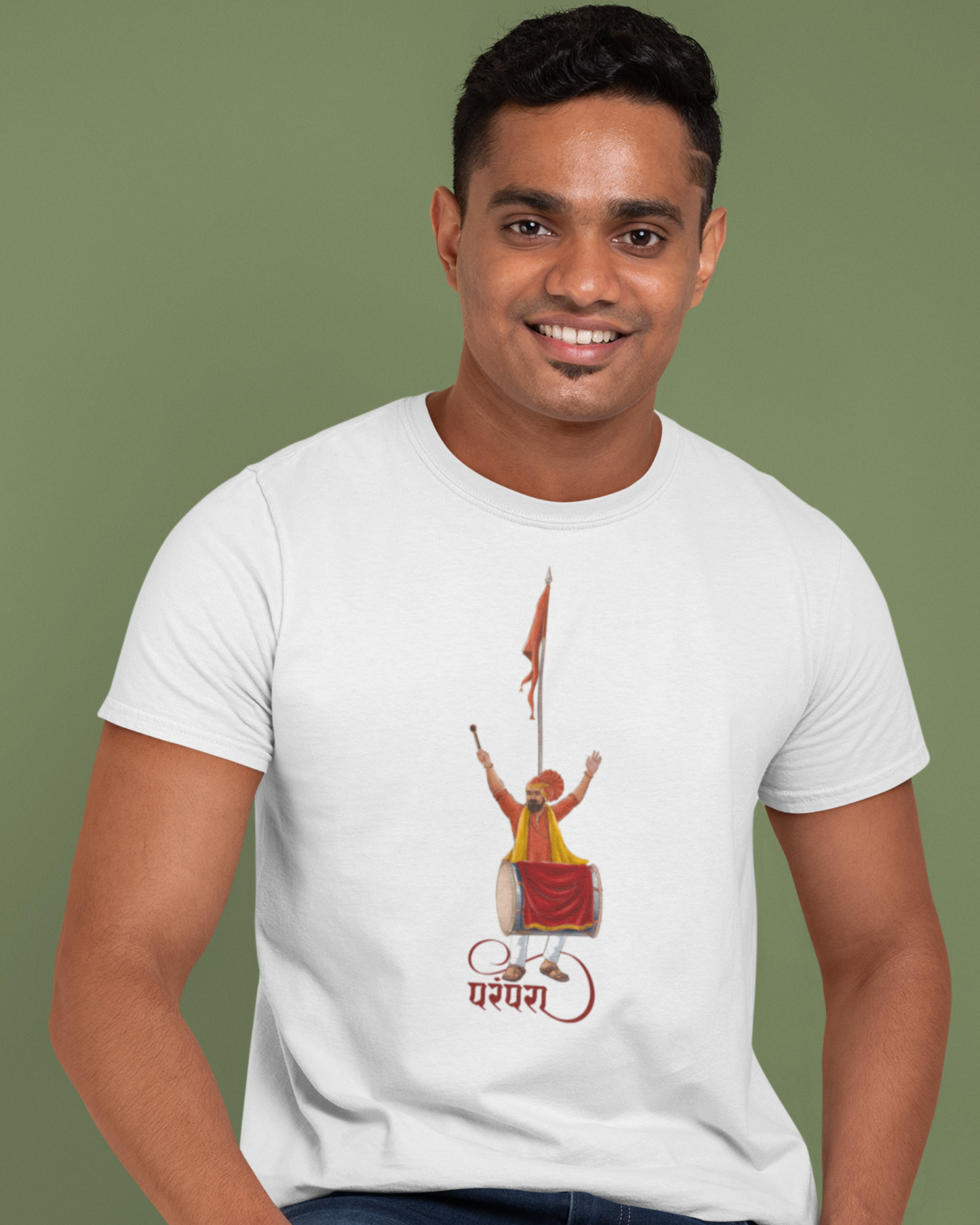 Parampara of Dhol, Tasha & Dhwaj | Unisex T-shirt