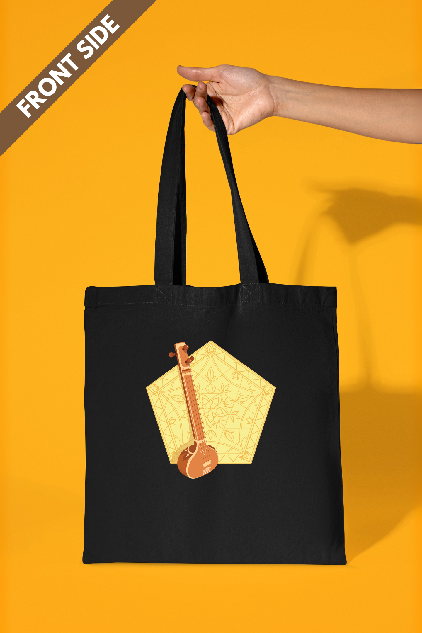 Mehfil - Tanpura | Cotton Tote Bag