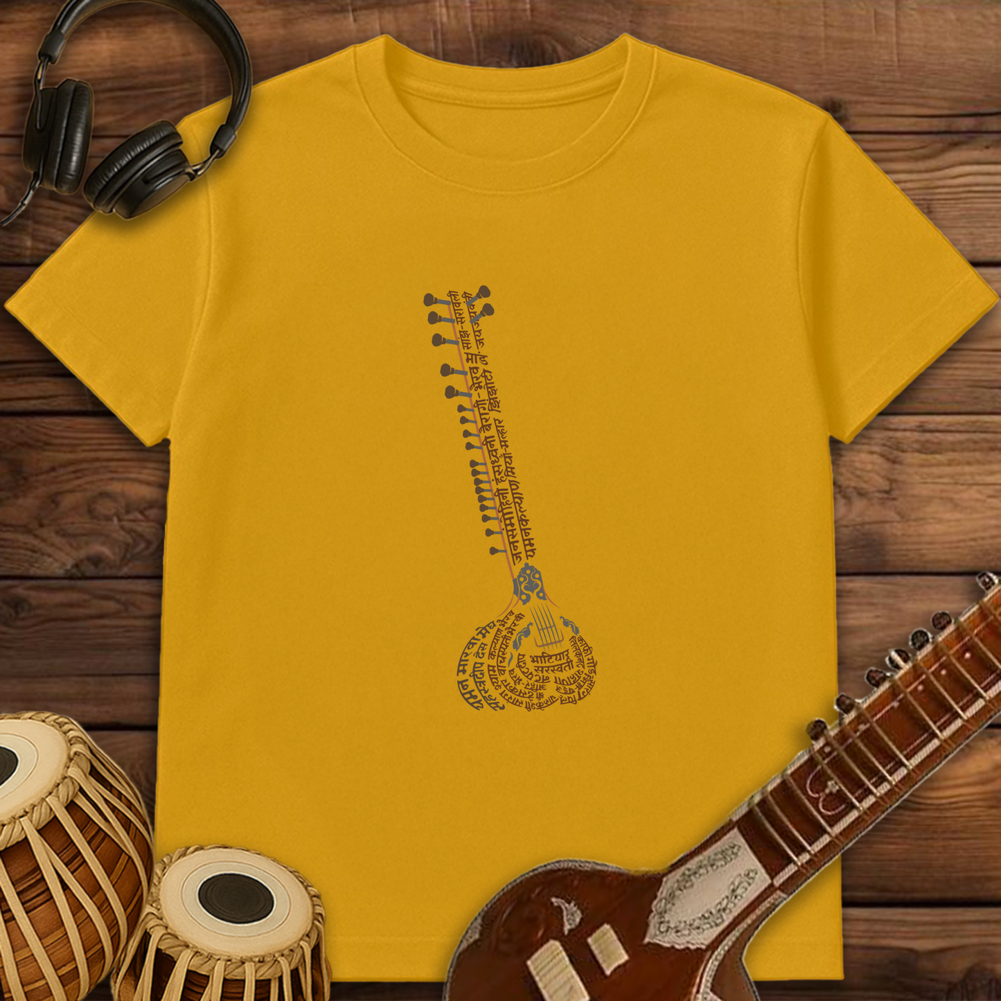 Raagdari ~ Sitar | Unisex T-shirt