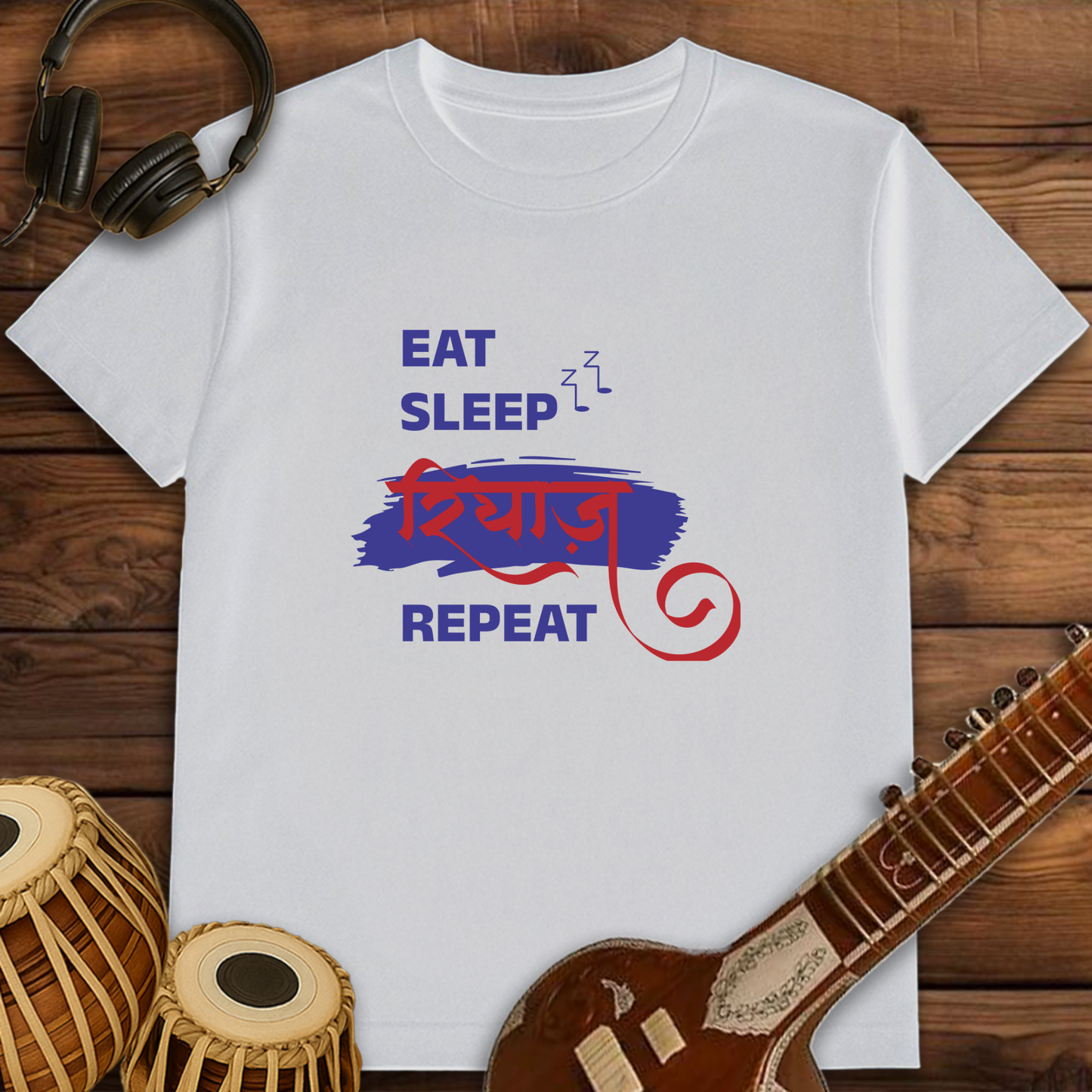 Eat Sleep Riyaz Repeat | Unisex T-shirt