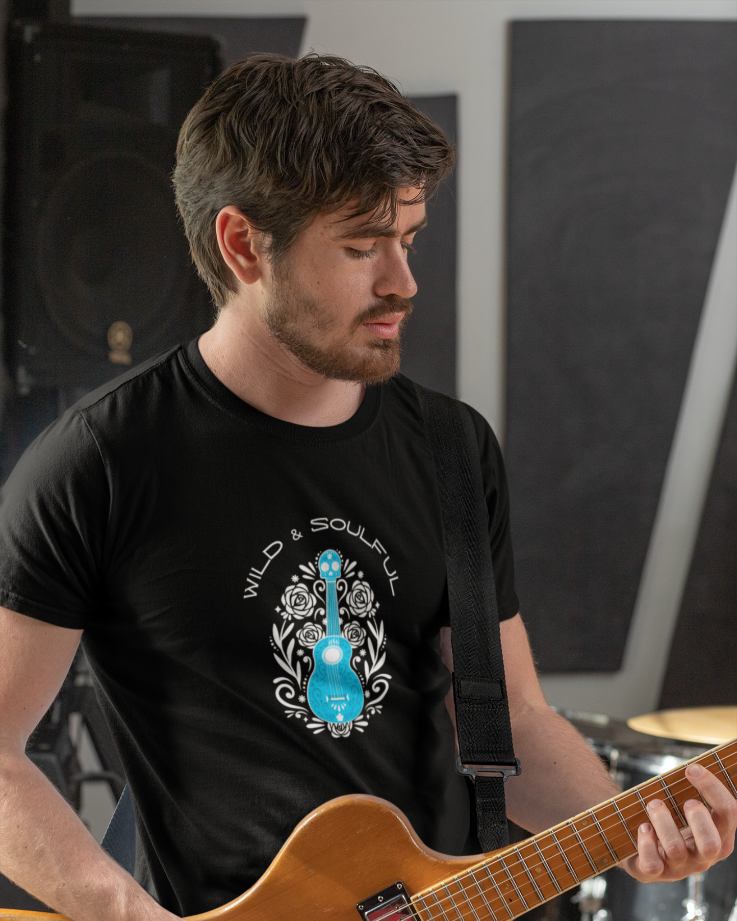 Wild & Soulful Guitar | Unisex T-shirt