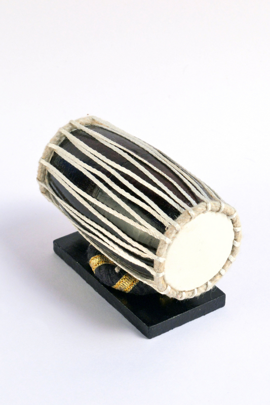 Premium Wooden Miniature - Mridingam