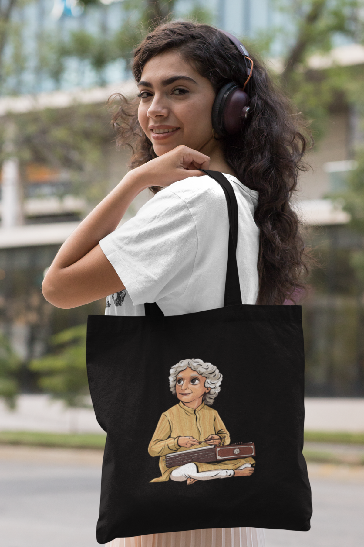 Santoor Pandit | Cotton Tote Bag
