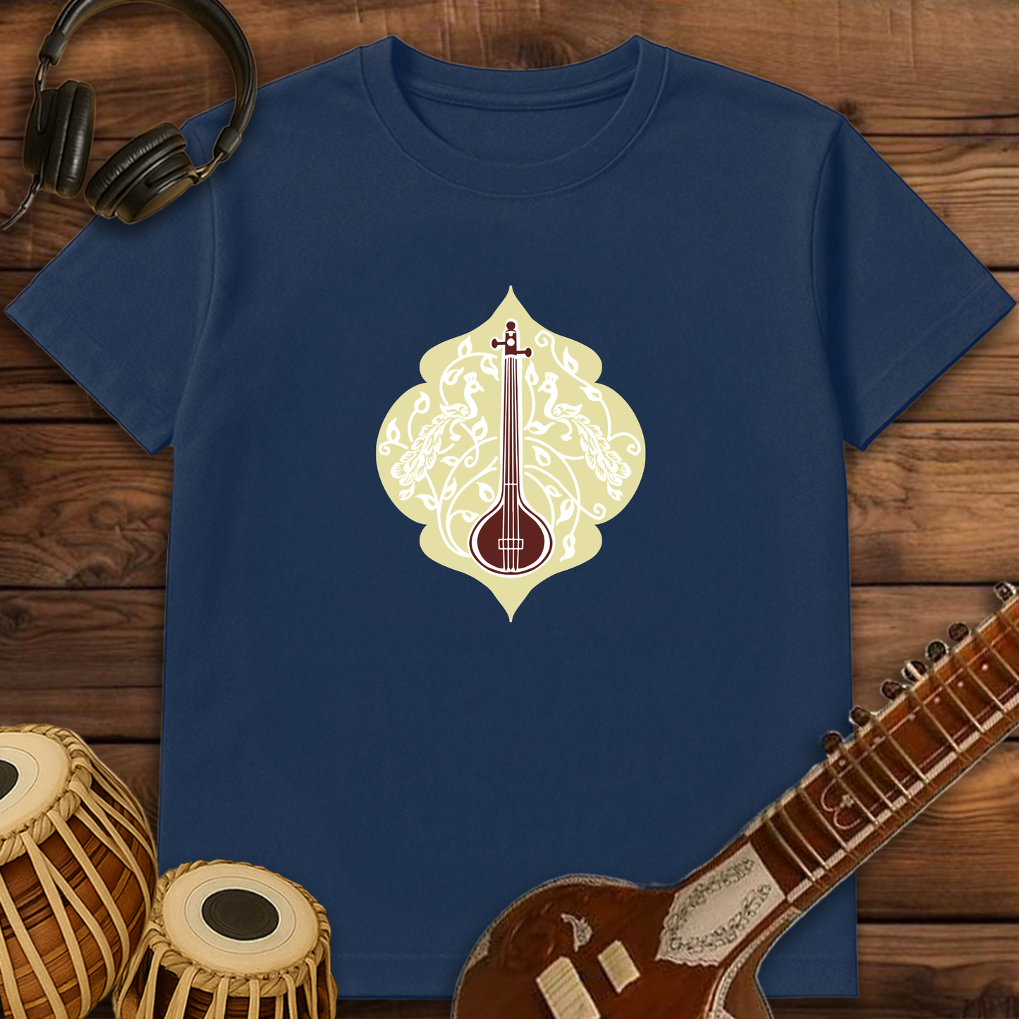 Tanpura Motif | Unisex T-shirt